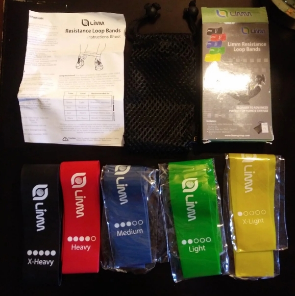 Limm Resistance Loop Bands (5 Bands) - Picture 2 of 6